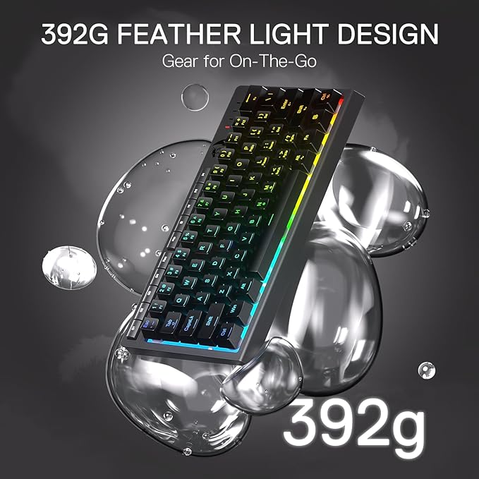 Redragon K522 60% Wired RGB Membrane Gaming Keyboard, Compact 61 Keys Linear - Image 6