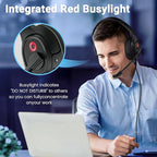 Headset with Microphone for PC, USB Computer Headsets AI-Powered Environmental - Image 5