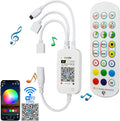 RGBZONE 2.4GHz WiFi LED Controller, IR Wireless Remote Control, 2-Ports Smart by RGBZONE
