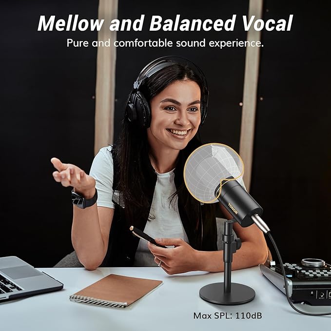 TONOR Dynamic Microphone, XLR Microphone - Image 2