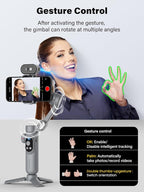 Gimbal Stabilizer for Smartphone AI Tracking, 3-axis Gimbal - Image 3