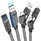 4-in-1 USB C Cable for Lightning Cable by bobosogo