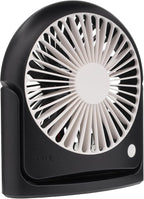 Treva 5 Inch Rechargeable Powered Clip Fan 3 Speed Slim and Portable Indoor and - Image 2