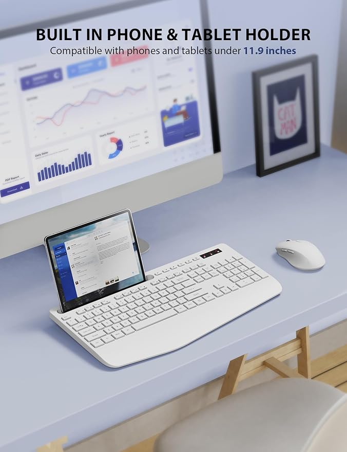 Wireless Keyboard and Mouse Combo - Image 3