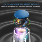 INSMY Small Bluetooth Speaker, Waterproof Mini Portable Wireless Speaker - Image 4