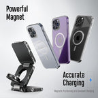 Fast Wireless Charger, Magnetic Foldable 3 in 1 Charging Station - Image 3