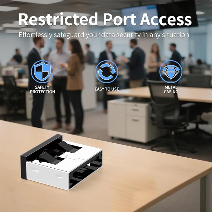 24PCS USB Metal Port Lock Blocker - Image 3