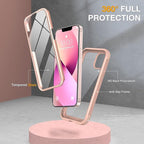 Miracase Compatible with iPhone 13 case 6.1 inch, with Built-in 9H Tempered - Image 3