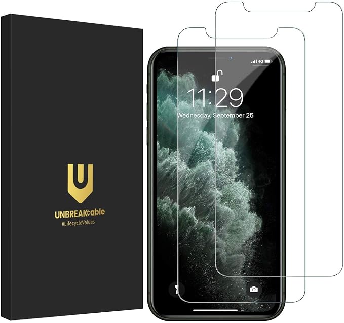 UNBREAKcable Tempered Glass for iPhone 11 Pro Max/XS Max 9H Hardness Screen by UNBREAKcable