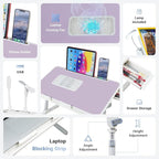 Laptop Lap Desk Include Cooling Fan, Adjustable Lap Desk - Image 4