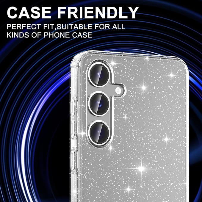 for Samsung Galaxy S24 FE Camera Lens Protector, Individual Metal Ring Tempered - Image 5