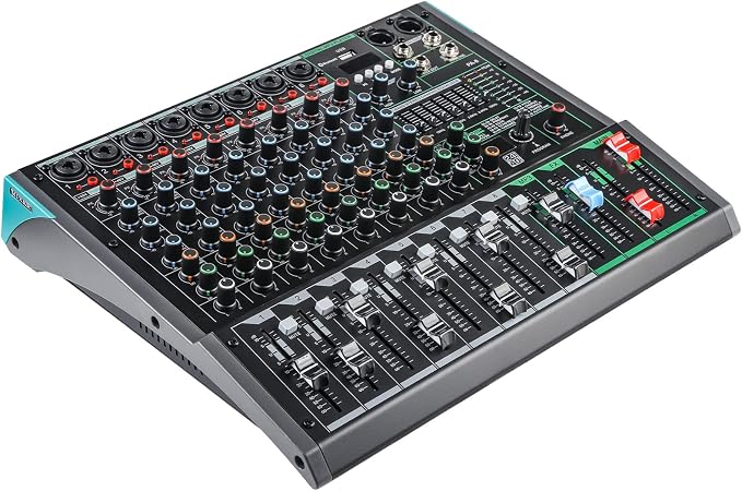 8 Channel Dj Mixer, Dj Board for Pa Stage systems - Image 6