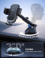 Lamicall Car Phone Holder Mount 360° Rotation Phone Holders - Image 4