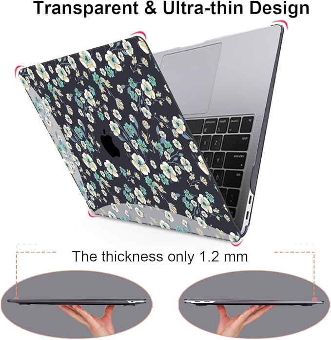 for MacBook Air 13 inch Case 2021 2020 2019 2018 Release M1 A2337 A2179 A1932 - Image 6