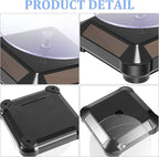 Xuhal 8 Pcs Solar Rotating Stand Turntable Battery Powered Double Use Solar - Image 7
