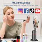 Auto Face Tracking Tripod, No App, Smart Shooting Phone Holder - Image 8