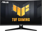 ASUS TUF Gaming 32" 1440P HDR Curved Monitor by ASUS