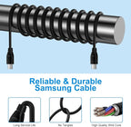 Samsung S25 A16 5G Fast Charger Type C, 20W USB C Charger Block & 9FT Long USB - Image 5