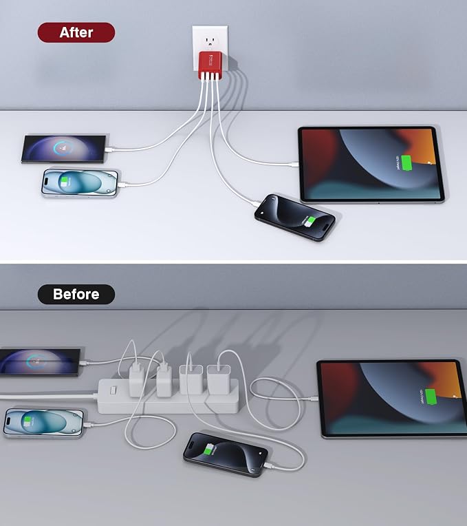 40W USB C Wall Charger, iPad Pro/Mini/Air, iPod Nano, iPod Touch, Smart Phone - Image 6