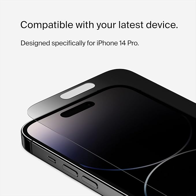 Belkin ScreenForce TemperedGlass Privacy Screen Protector - Image 4