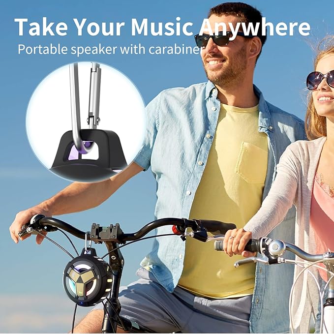 EBODA Waterproof Bluetooth Speaker, Shower Wireless Speaker, IP67 Waterproof - Image 3