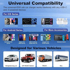 65W USB C Car Charger, 5 Pack 4-Port PD Super Fast Charging Type C Car Charger - Image 8
