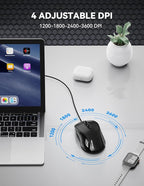 TECKNET Wired Mouse - Image 3