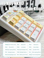 Gasket Creamy Mechanical Numpad Programmable Macro Keypad Wireless - Image 6