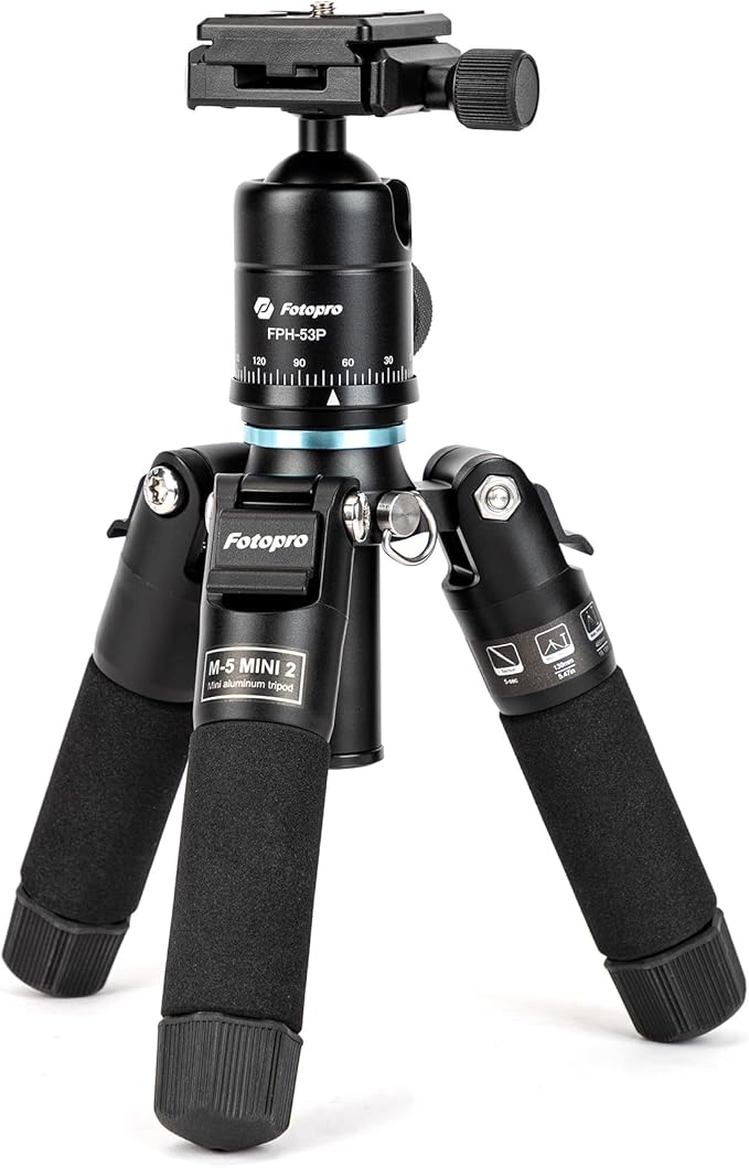 Fotopro Mini Tripod Portable Desktop Aluminum Small Camera Tripod by Fotopro