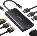 ABIWAZY USB C Docking Station Dual Monitor by ABIWAZY