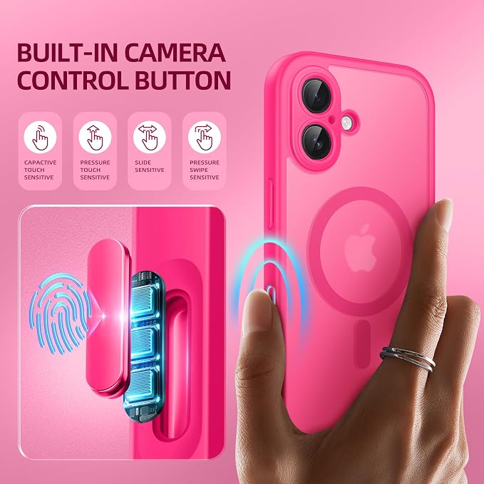 BERFY Magnetic for iPhone 16 Case, Compatible - Image 3