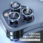 Choiche [3+1 for iPhone 13 Pro/iPhone 13 Pro Max Camera Lens Protector Bling - Image 5