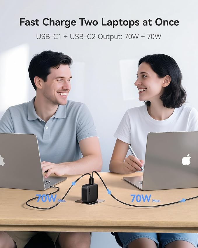 Baseus PD3.1 140W USB C Charger, PPS Fast Charger Type C, Fast Charging Block - Image 3