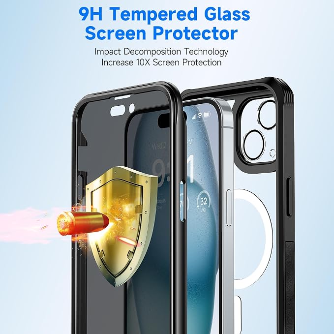 seacosmo for iPhone 15 Case, Full Body Bumper - Image 3
