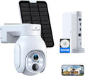 Camcamp Solar Security Cameras Wireless Outdoor, 2K Wireless Battery Security by CAMCAMP