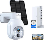 Camcamp Solar Security Cameras Wireless Outdoor, 2K Wireless Battery Security by CAMCAMP
