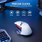 INPHIC IN9 Wireless Gaming Mouse, True Tri-Mode Bluetooth/Type-C Wired/2.4G - Image 7