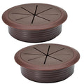2 Pcs Desk Grommet 3-1/8" / 80 mm, Desk Hole Cover by EASYEAH