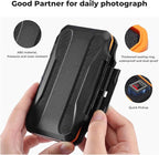 K&F Concept 6 Slots XQD Cfexpress Type-B Card Holder, Water-Resistant Memory - Image 3