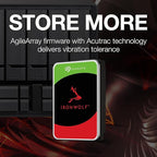 Seagate IronWolf 8TB NAS Internal Hard Drive HDD – 3.5 Inch SATA 6Gb/s 7200 RPM - Image 5