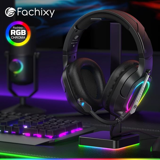 FC200 Foldable Gaming Headset for PS4, Switch - Image 7