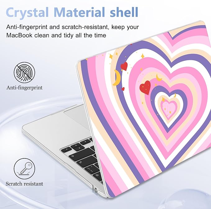 Case for MacBook Air 15 Inch 2025 2024 2023 Release M4 A3241 M3 A3114 M2 A2941 - Image 6