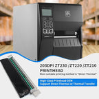 P1037974-010 New Printhead for Zebra ZT230 ZT220 ZT210 Thermal Industrial - Image 2