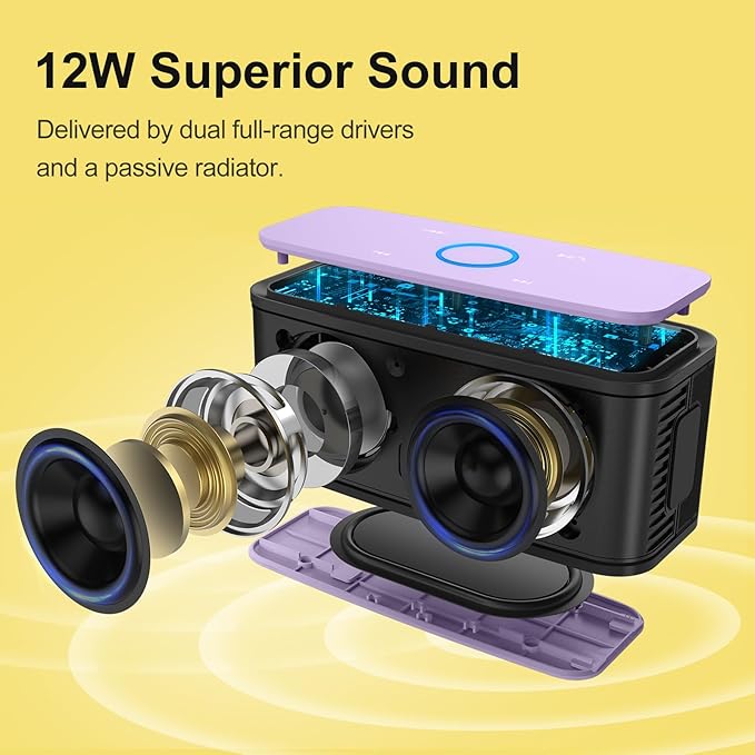 DOSS SoundBox Touch Wireless Bluetooth Speaker - Image 2
