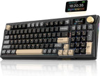 RedThunder K95 Wireless Mechanical Keyboard, TFT Screen & Knob, Tri-Mode by RedThunder