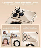 Magnetic for iPhone 13 Pro Case, Built-in Camera Lens Protector, Compatible - Image 2