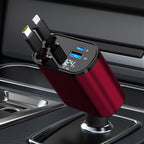 Retractable Car Charger Compatible by COCIVIVRE