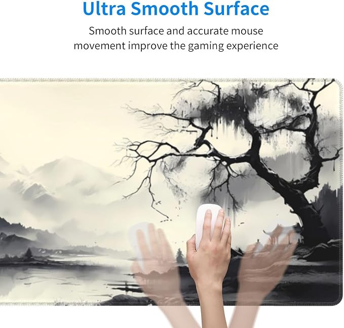 Gaming Mouse Pad Desk Pad, Extended Big Mouse Pad, 31.5x11.8 Inch Long Computer - Image 4