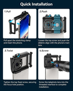 MIAO LAB 30X Telephoto Lens, High Power HD Telephoto Phone Lens - Image 8