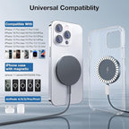 Magnetic Wireless Charger for iPhone: Compatible - Image 2